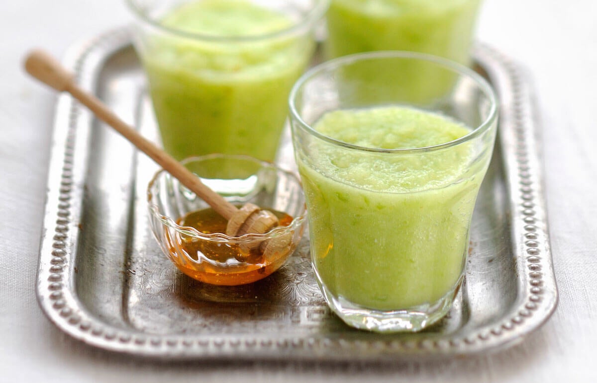 honey and celery detox shakes