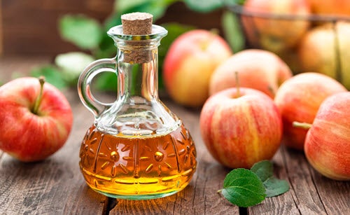 Apple cider vinegar, which can be effective for nail fungus