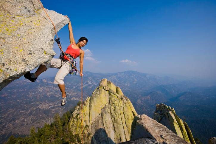 Abseiling