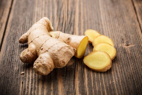 Ginger to relieve sinusitis