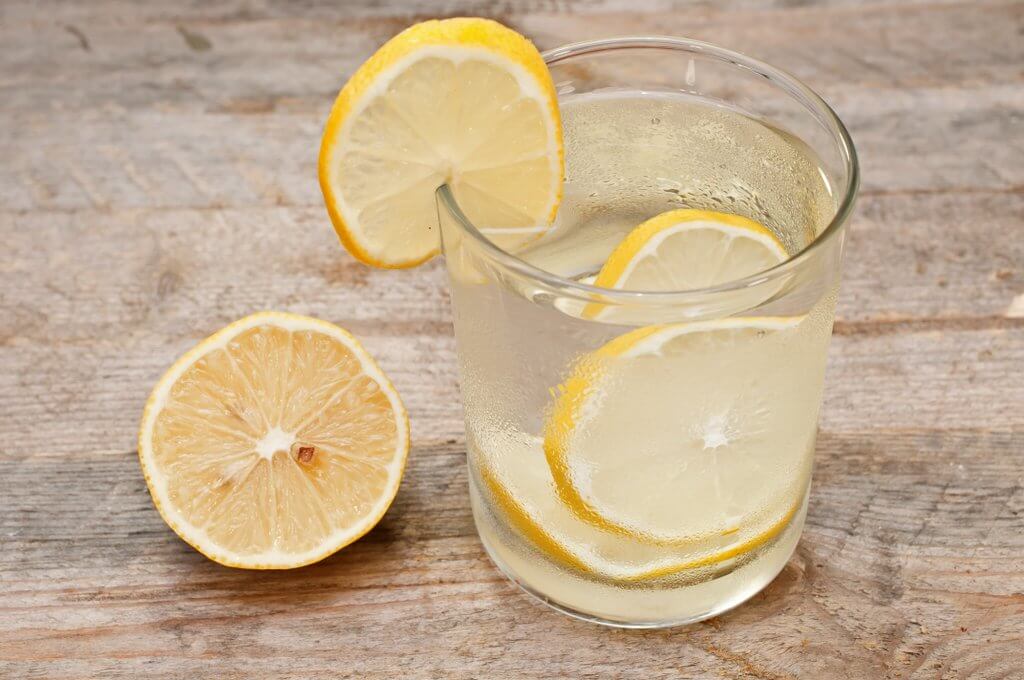 lemon water