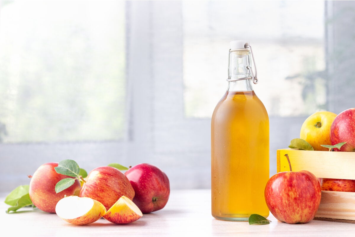 Apple cider vinegar for the skin.