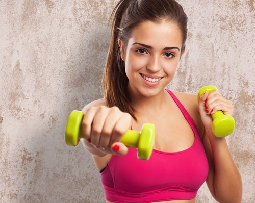 Weight training exercises for beginners