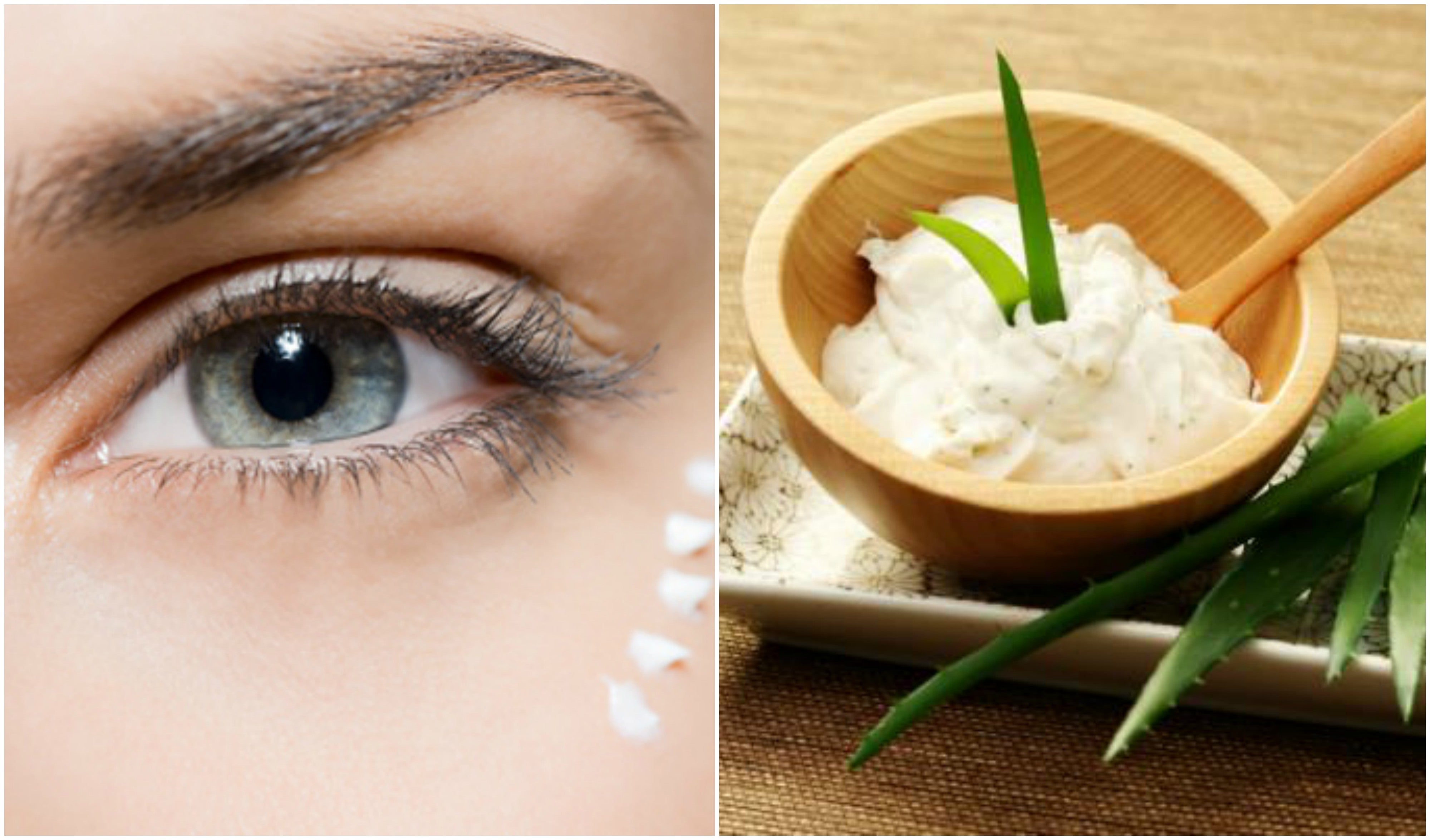 How to prepare a homemade cream to firm the eyelids