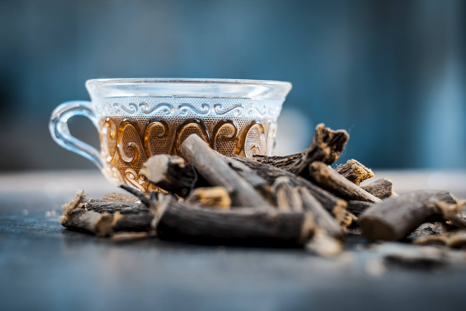 Liquorice tea cup