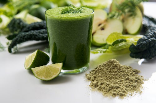 Spirulina smoothie