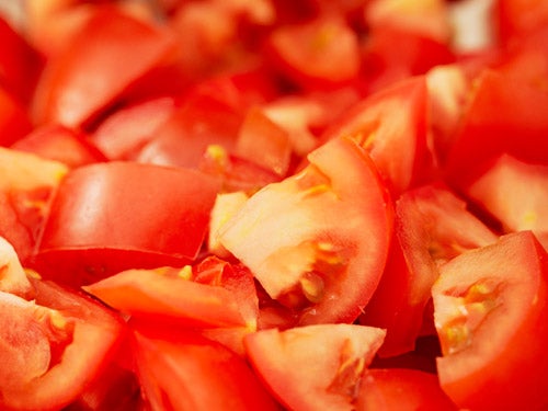 Baking soda to combat tomato acidity.