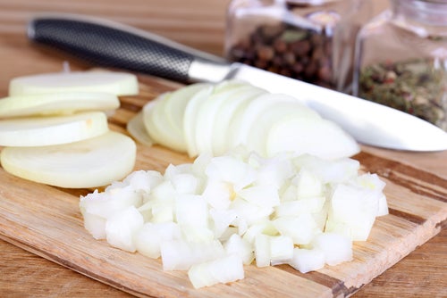 Baking soda to undo onion.