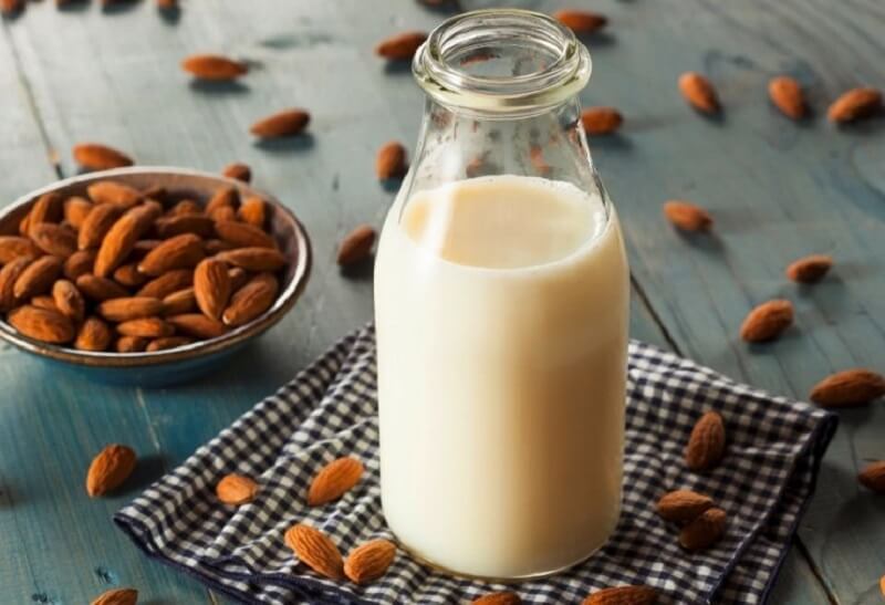 Almond milk.